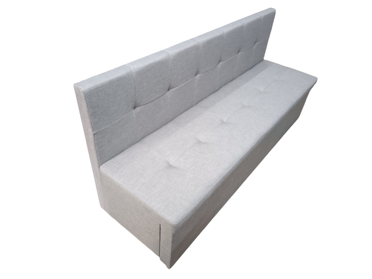 Диван для вузької і довгої кімнати з ящиком + спальним місцем 1800х550х850мм