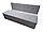 Диван для вузької і довгої кімнати з ящиком + спальним місцем 1800х550х850мм, фото 7