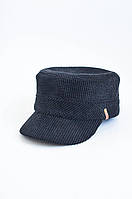 Чоловіча чорна кепка- немка вельвет