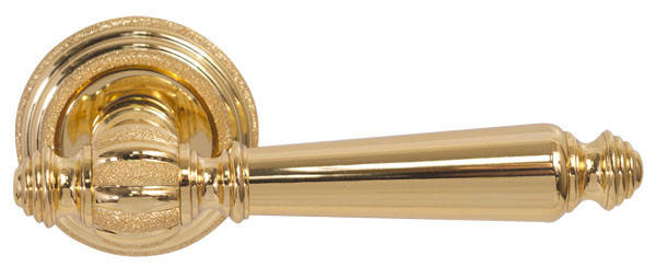Дверні ручки FIMET MICHELLE 106-269 F101 золото Pave, фото 2