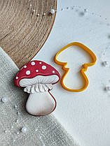 3D форми-вирубки для пряників "Гриб 4"