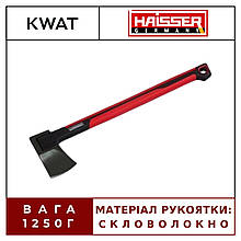 Сокира Колун 1.25 кг з ручкою зі скловолокна з тефлоновим покриттям HAISSER