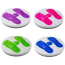 Тренажер для фітнесу Waisttwisting, Бітнес твістер масажний, Магнітний тренажер, що обертається, для ніг, фото 5