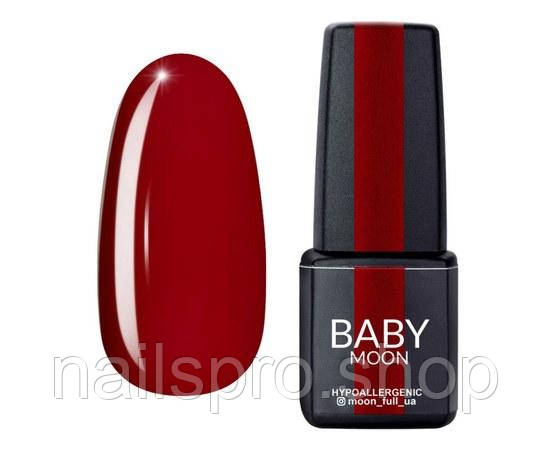 Гель лак BABY Moon Red Chic №004 вишневий, 6 мл, фото 1