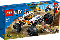 Конструктор LEGO City Внедорожные приключения 4x4 60387 ЛЕГО Б1870-6