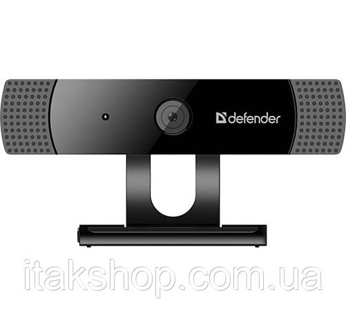 Веб-камера для комп'ютера Defender G-lens 2599 FullHD 1080p 2mp + прищіпка, фото 2