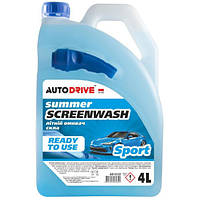 Омыватель стекла летний Auto Drive Summer Screen Wash Sport 4л.