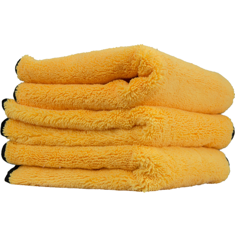 Мікрофібровий професійний рушник Chemical Guys Grade Microfiber Towel, 40 x 40 см Жовтогарячий (1 шт.), фото 1