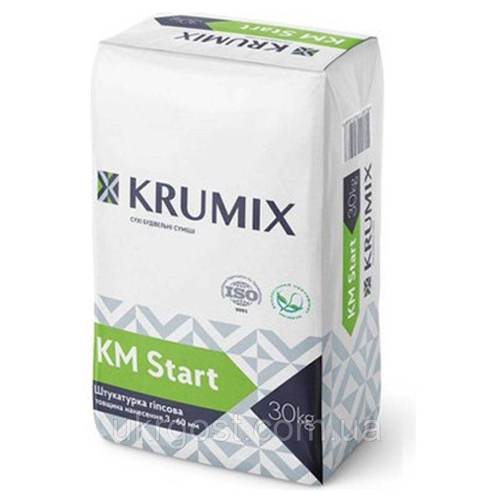 Штукатурка гіпсова КМ Start KRUMIX 30 кг