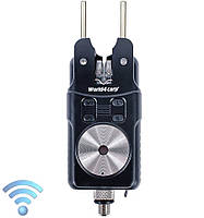 Сигнализатор поклевки World4Carp FA214 (c привязкой) зелёный , Система сигнализации поклевки