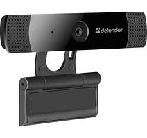 Веб-камера Defender G-lens 2599 FullHD 1080p 2mp для комп'ютера + прищіпка