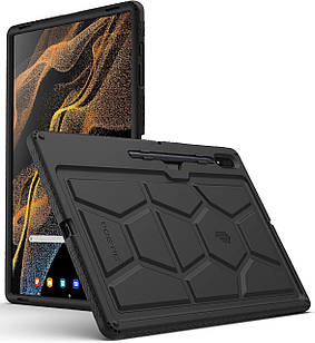 Чохол Poetic TurtleSkin Series Black для Samsung Galaxy Tab S8 Ultra SM-X906