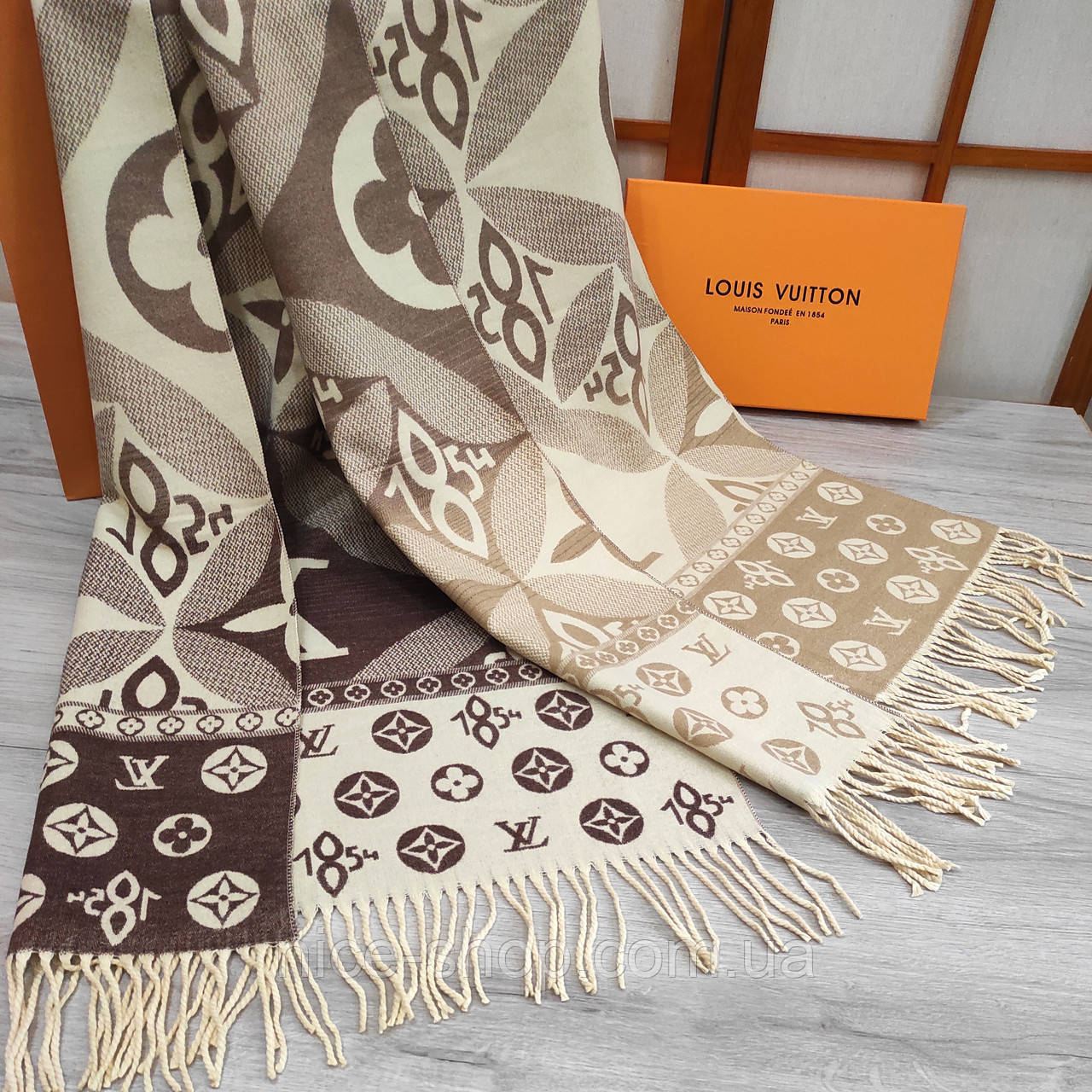 Шарф Louis Vuitton кашемір