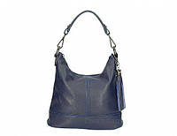 Кожаная темно-синяя небольшая сумка на плечо Maria, Италия, цвета в ассортименте