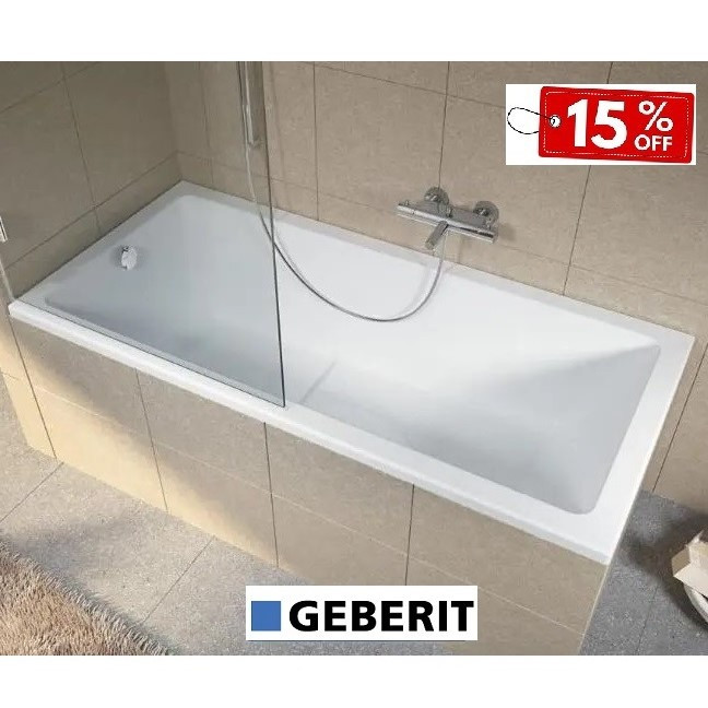 Ванна акрилова 1700х750 Geberit Selnova Square Швейцарія