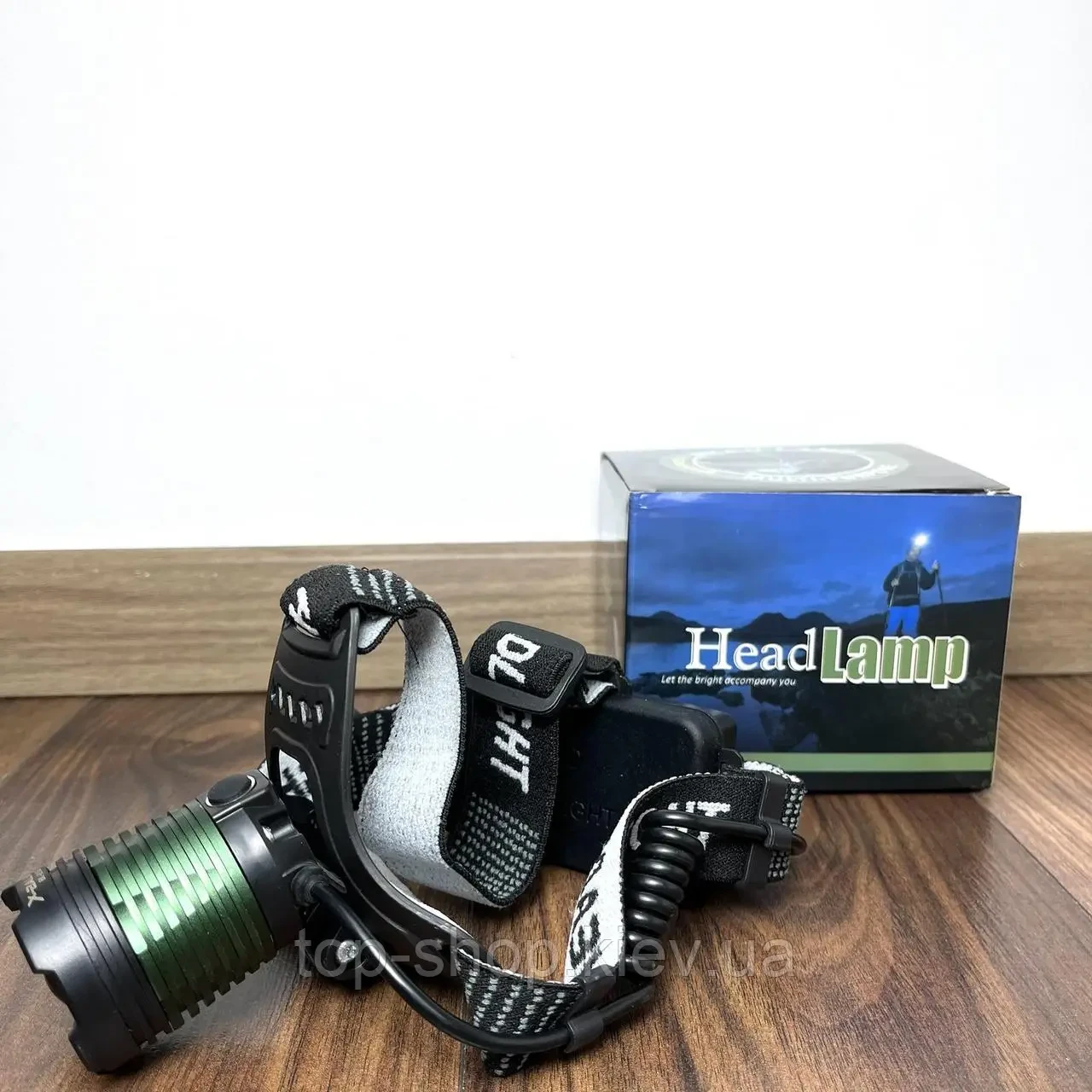 Аккумуляторный налобный фонарь для рыбака Фонарь водонепроницаемый мощный - фото 9 - id-p1963095053