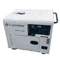 Дизельный генератор LUTIAN 7GF-LDE (Закрытого типа, однофазный, электрический старт)