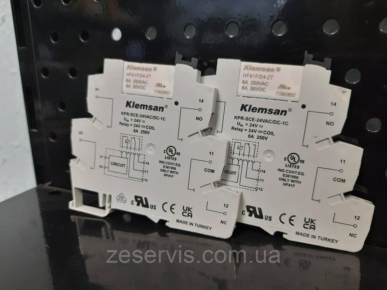 Реле інтерфейсне KPR-SCE-24VAC/DC-1C, Klemsan, фото 1