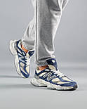 Чоловічі кросівки New Balance 9060 Navy весна-осінь замша демісезонні синие. Живе фото, фото 9