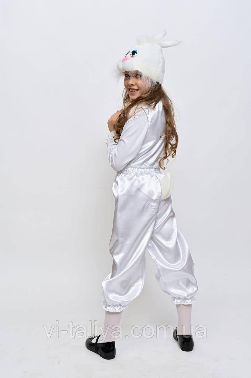 Карнавальный костюм Зайчик белый зайка - фото 5 - id-p1533797137