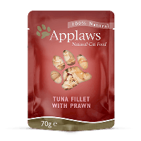 Applaws Tuna Fillet with Pacific Prawn in Broth консервы для кошек Филе тунца и Креветки в бульоне 70 гр