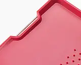 Дошка обробна двостороння Joseph Joseph Cut&Carve Plus Extra Large Red 60210, фото 7