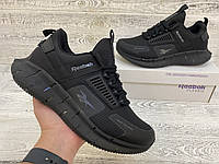 Кроссовки Reebok Zig Kinetica All black Gore tex Рибок Гор Текс Черные Осень Зима Демисезонные непромокаемые