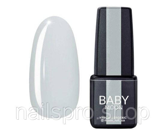 Гель лак BABY Moon Sensual Nude №019 напівпрозорий білий, 6 мл