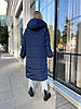Куртка довга зимова з капюшоном, фото 7