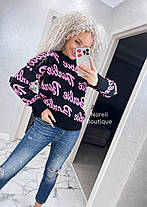 В'язаний стильний теплий светр БАРБІ Barbie, фото 6