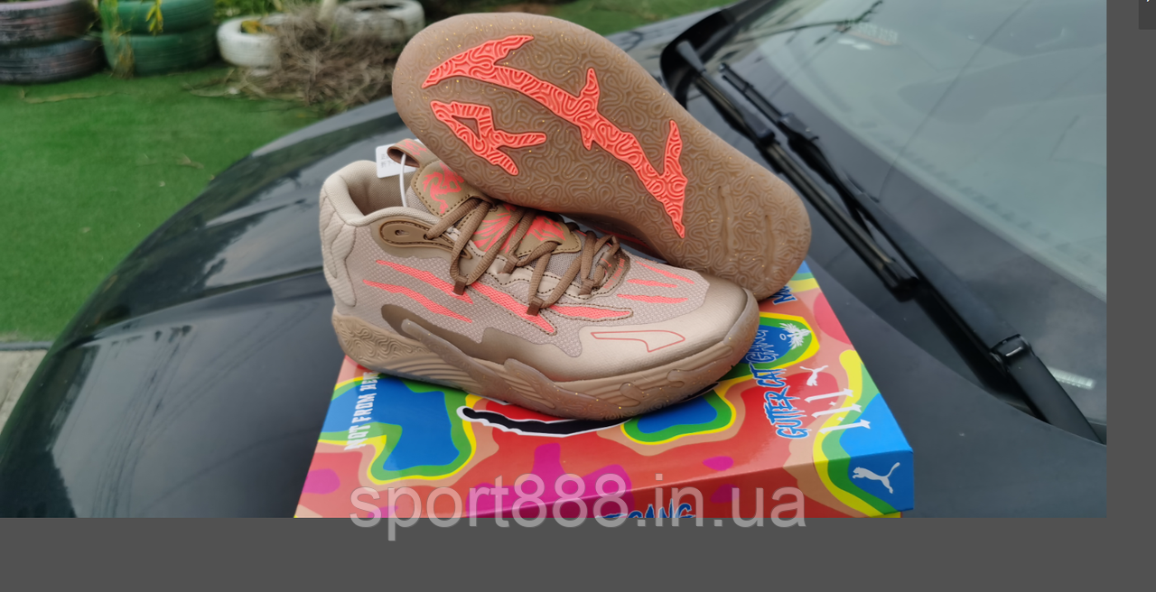 Eur36-46 чоловічі дитячі кросівки Puma MB.03 баскетбольні, фото 1