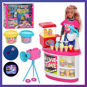 Іграшкова лялька Defa 8484 Набір лялька з візком