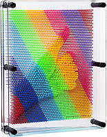 Пин арт радуга 20*25 см, Pin Art 3D, Pin Art разноцветный (6851)
