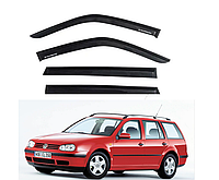 Дефлекторы окон ветровики Volkswagen Golf IV унив 1997-2004 (скотч) AV-Tuning