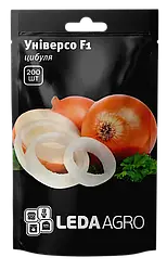 Насіння цибулі Універсо F1, 200 насіння — середньопізній (115-120 днів), золотистий, круглий, ріпчасту LEDAAGRO