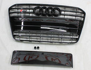 Решітка радіатора Audi A5 в стилі S5 Black Edition (2011-2015)