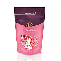 Italwax Solo Lovely Bellagio - горячий пленочный воск в гранулах, райское Белладжо, 100 г