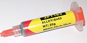 JPT183 паяльна паста Sn63-20g 183°C