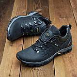 Кросівки Чоловічі Шкіряні Чорні, фото 5