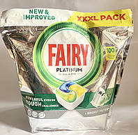 Fairy Platinum All in one капсулы для посудомоечной машины 100 капсул