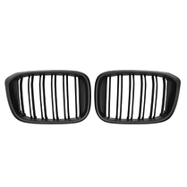 Решітка ноздрі радіатора BMW (БМВ) X3 X4 series G01 G08 G02 (2018-2023) - Мат 2 ребра (DA-21162), фото 4