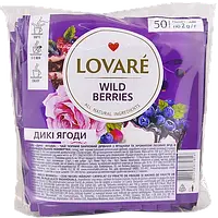 Чай чёрный Lovare Wild Berries (Дикая ягода) 50 пак х 2 гр