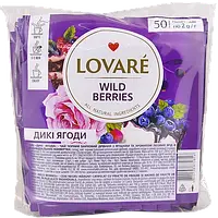 Чай чорний Lovare Wild Berries (Дика ягода) 50 пак х 2 гр