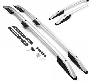 Рейлінги на Renault Kangoo 1 (1996-2008) Сірі цільноалюмінієвий корпус. На 80 кг. Дуги на дах. Модель Skyport/