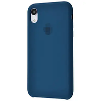 Силиконовый чехол для iPhone XR Navy Blue