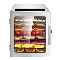 Дегідратор сушарка на 8 полиць Triniti O8A01 сушка для фруктів та овочів, пастили, сушіння м'яса та риби