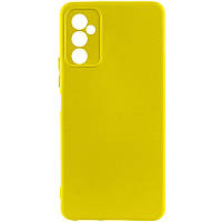 Чохол Чохол Silicone Cover Lakshmi Full Camera (A) для Samsung Galaxy A24 4G (Жовтий / Flash)