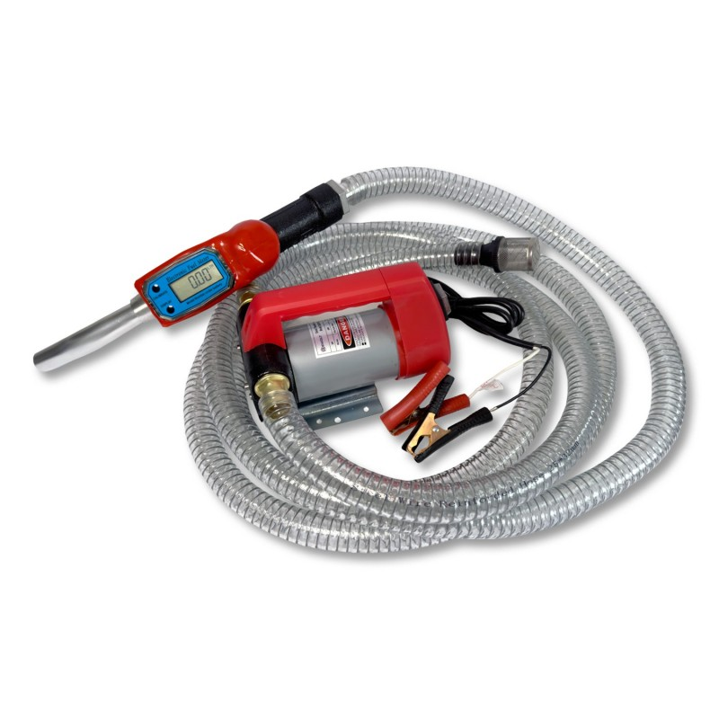 Встановлення для перекачування дизеля (насос, паливний пістолет із лічильником, шланги) REWOLT RE SL001C-12V 12 л/м