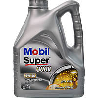 Mobil Super 3000 X1 5W-40 4л (152061) Синтетическое моторное масло API SN/CF ACEA A3/B4 VW 502.00/505.00