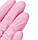 Рукавички нітрилові Medicom рожеві XS 100 шт., фото 4